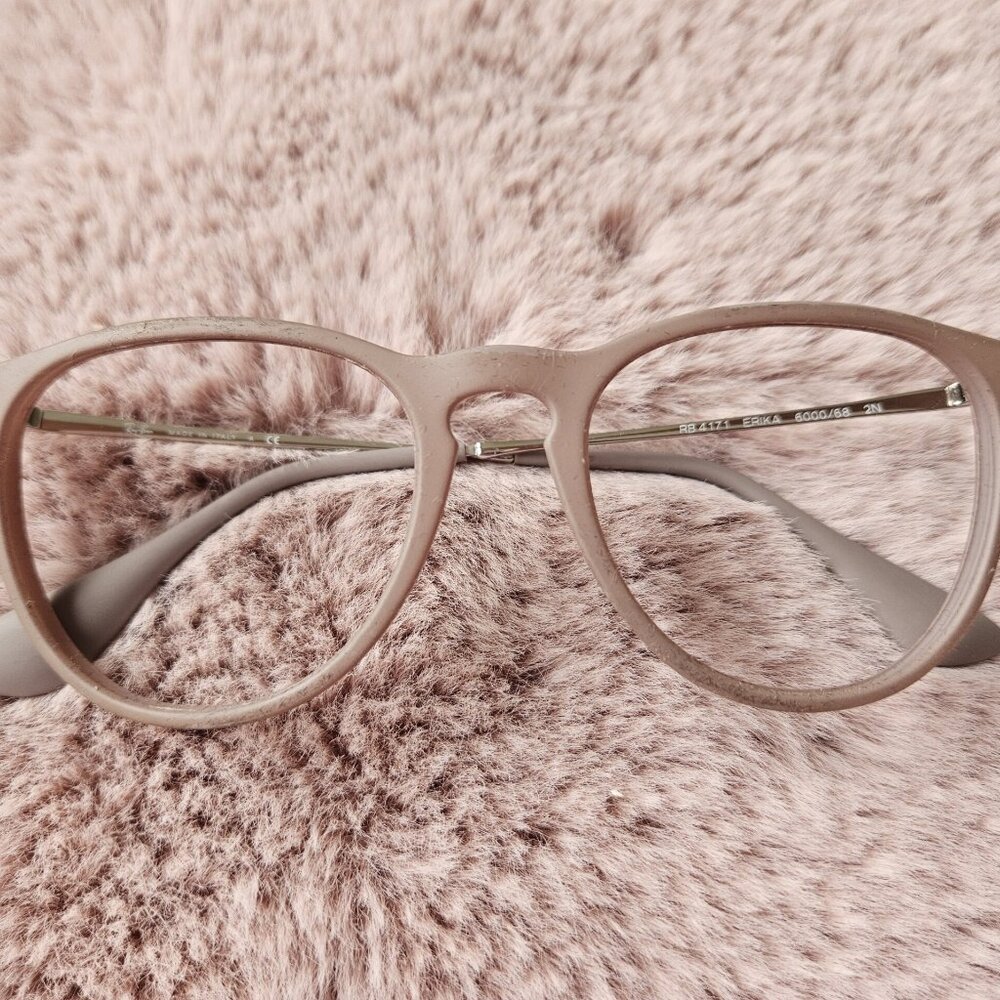 Ray-Ban Erika RB4171 6000/68 Matte Brown/Sand Sunglasses Full Rim FRAMES ONLY